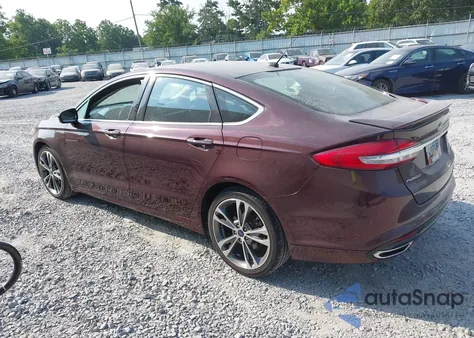 2017 Ford Fusion Titanium from USA, damaged, VIN 3FA6P0D91HR120650